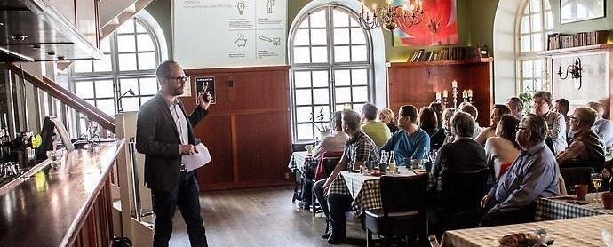 En näringslivslunch på Eksjö stadshotell