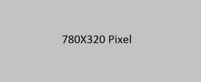 Plceholder 780X320 Pixel
