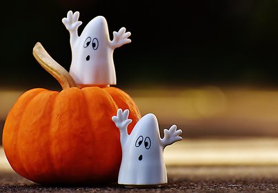 Pumpa och spöken.